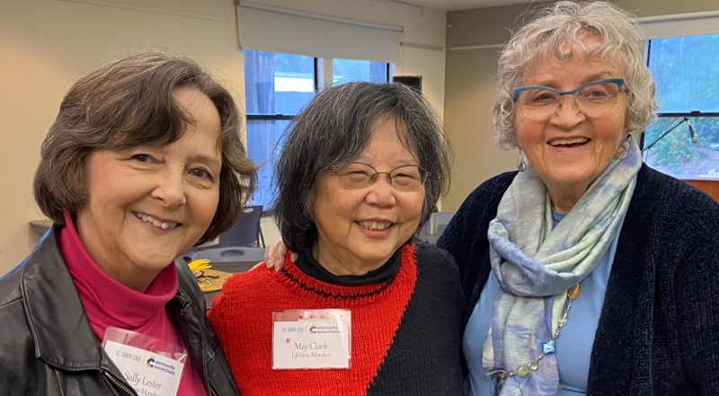 CC Leadership:  Sally Lester, May Clark, Linda Koval